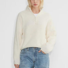 Cozy Teddy Half-Zip Sweatshirt