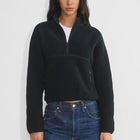 Cozy Teddy Half-Zip Sweatshirt