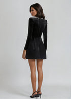 ELODIE VELVET DRESS