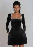ELODIE VELVET DRESS