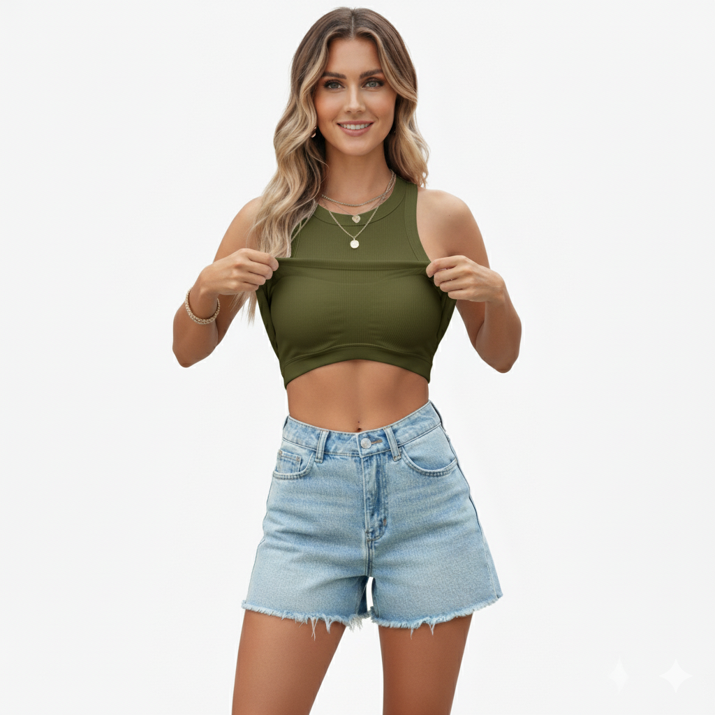 The Effortless Chic Built-In Bra Tank